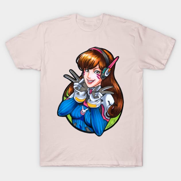 D.Va T-Shirt by Salier